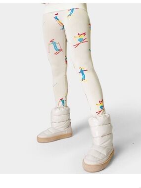 Sweaty Betty Ski Jacquard Baselayer Leggings size Medium